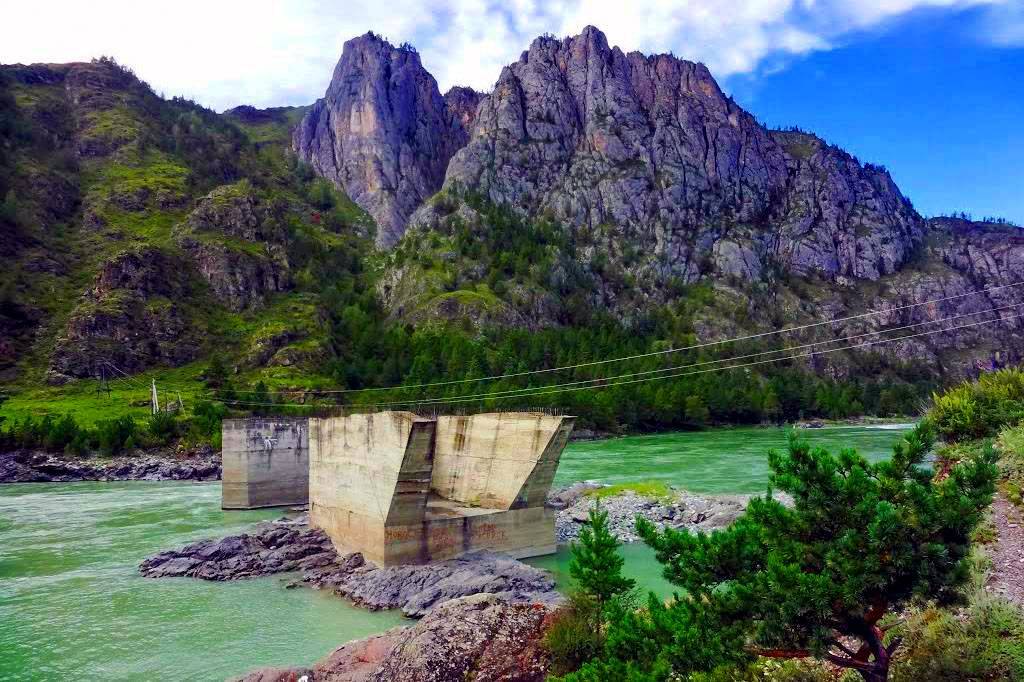 Чемальская гэс горный алтай фото